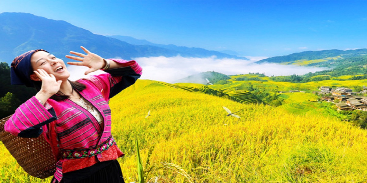 桂林漓江阳朔•遇龙河竹筏•龙脊梯田•银子岩•世外桃源 4天3晚游【漓遇桂林