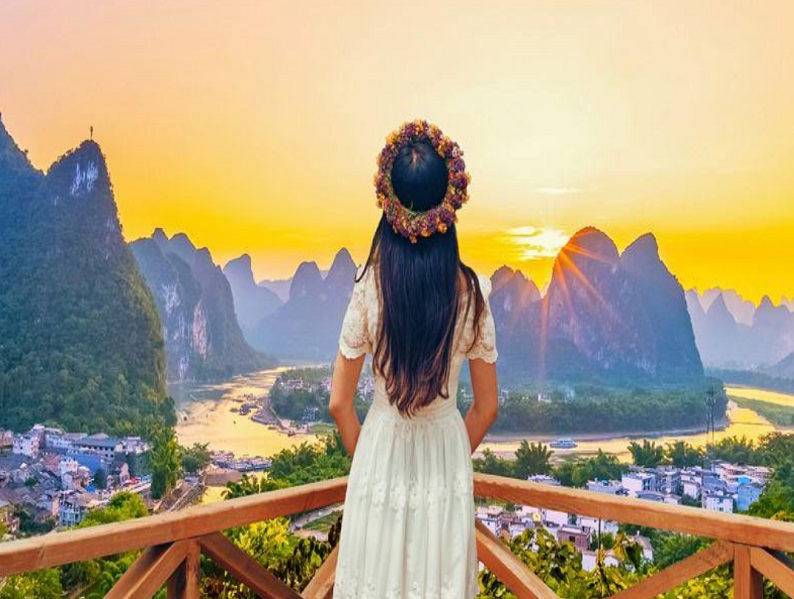 桂林象鼻山•漓江阳朔•遇龙河竹筏•世外桃源 四天三晚游【懒洋洋】