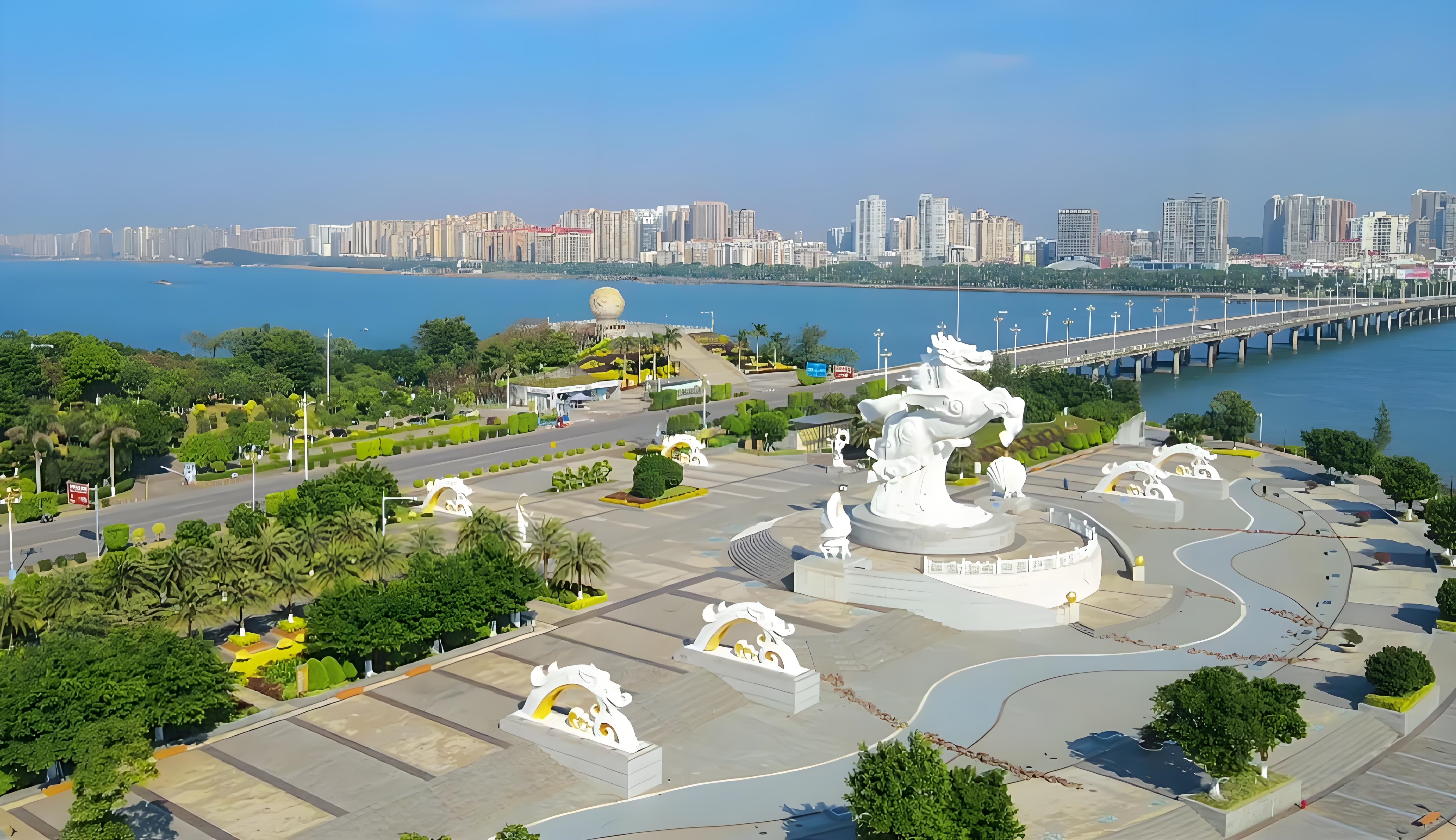 防城港•簕山渔村•西湾广场•跨海大桥•白浪滩 1天游