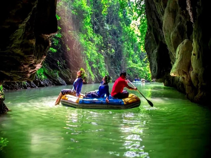 德天跨国瀑布•古龙山峡谷漂流 2天1晚游【无购物店】