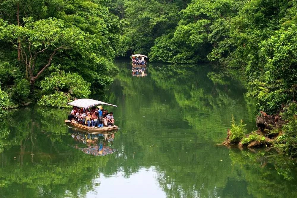 龙虎山竹筏